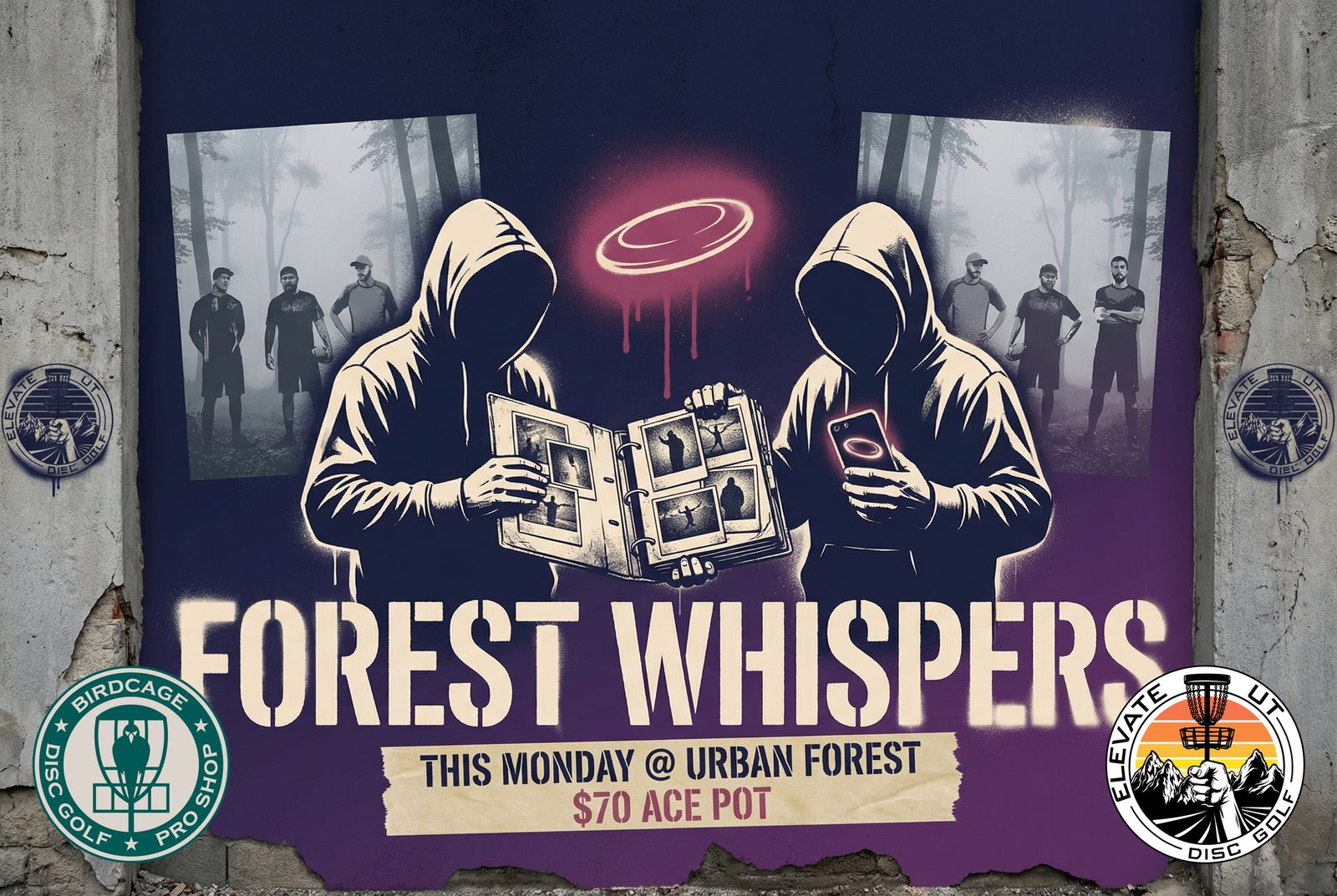 Forest Whispers event art