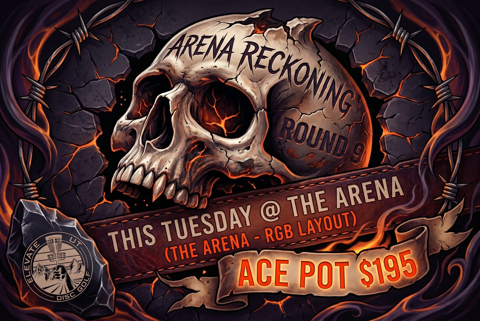 Arena Reckoning event art