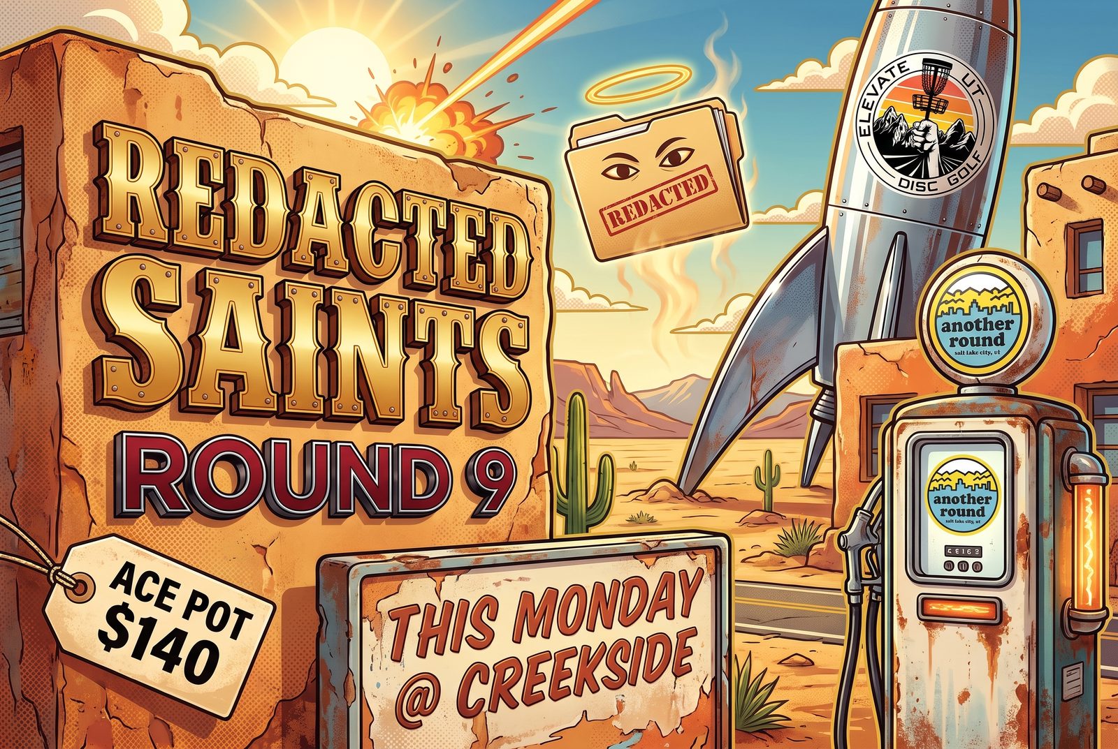 Redacted Saints event image