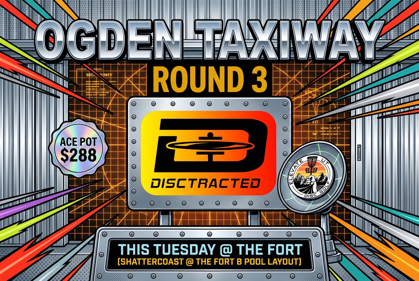 Ogden Taxiway event art