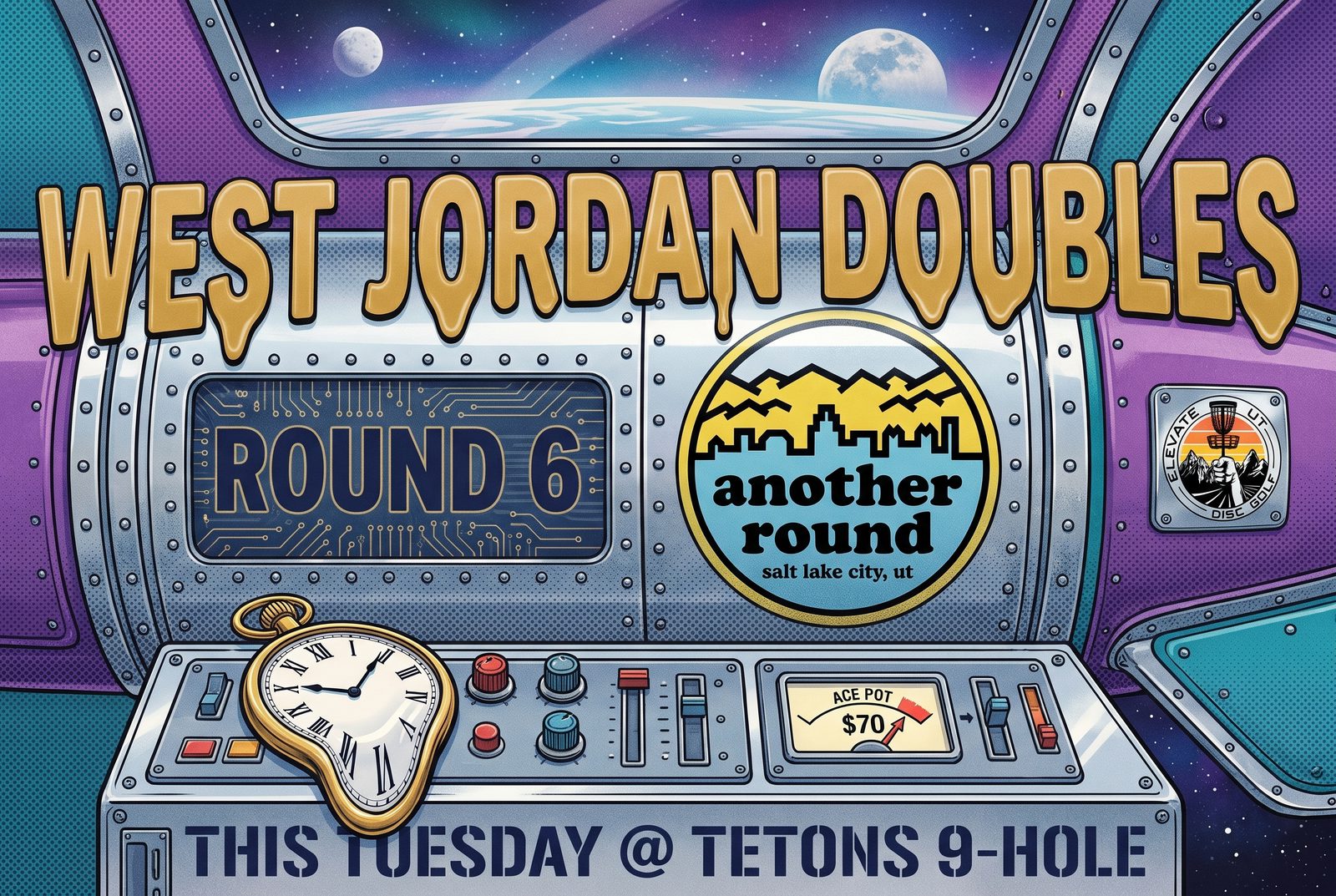 West Jordan Doubles event art