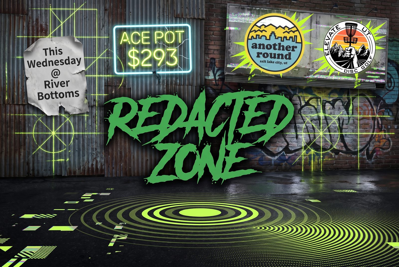 Redacted Zone event art