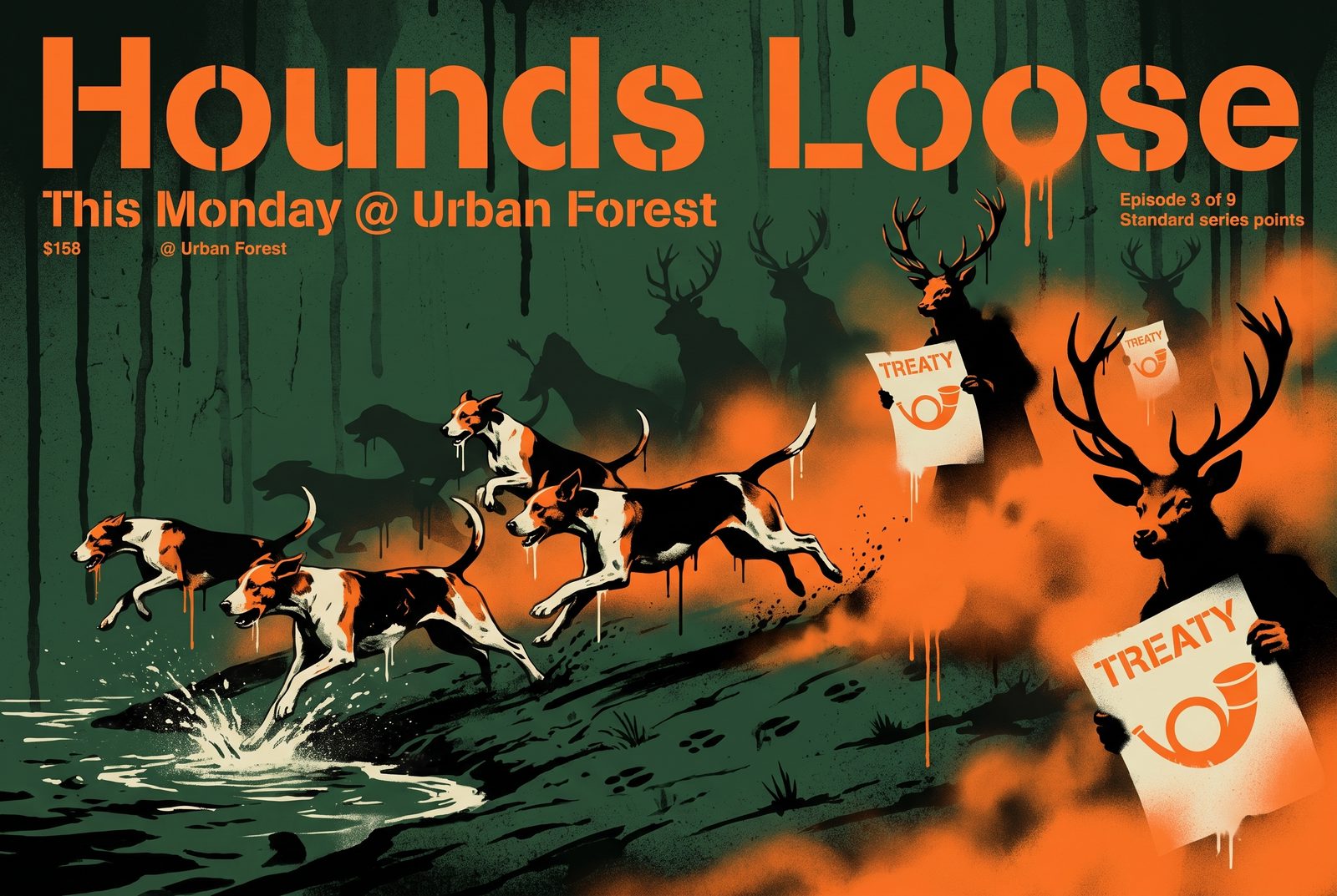 Hounds Loose event art