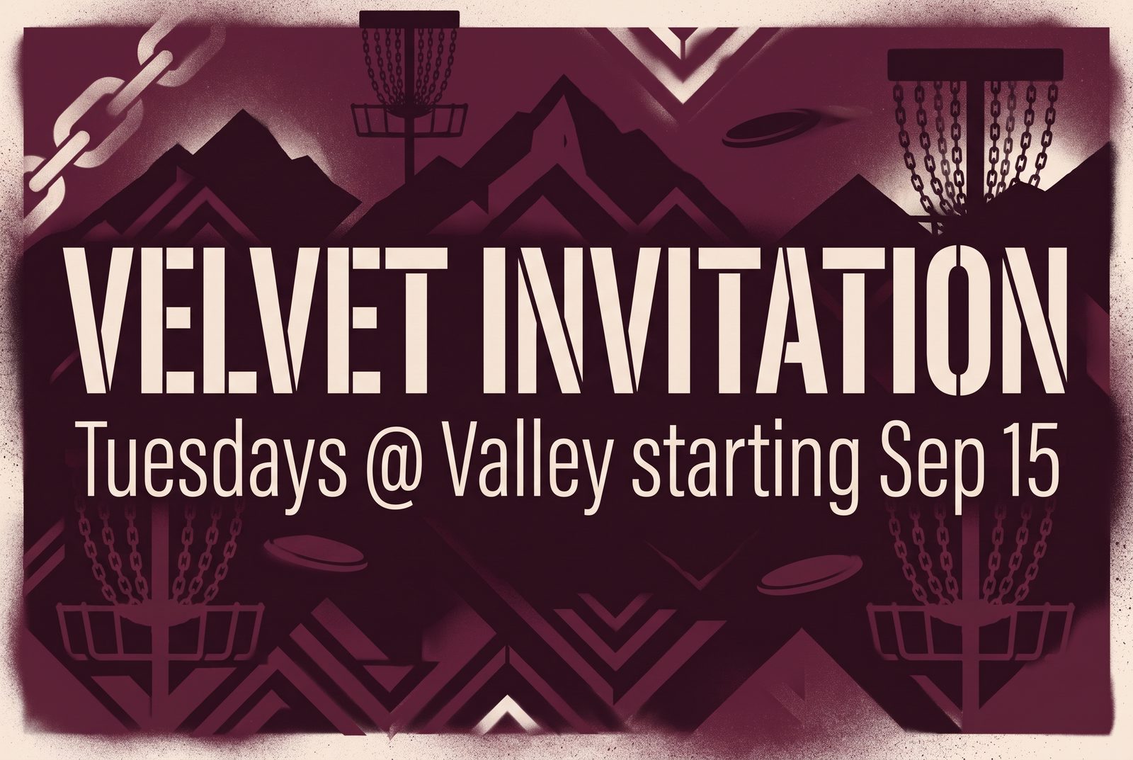 Velvet Invitation event art