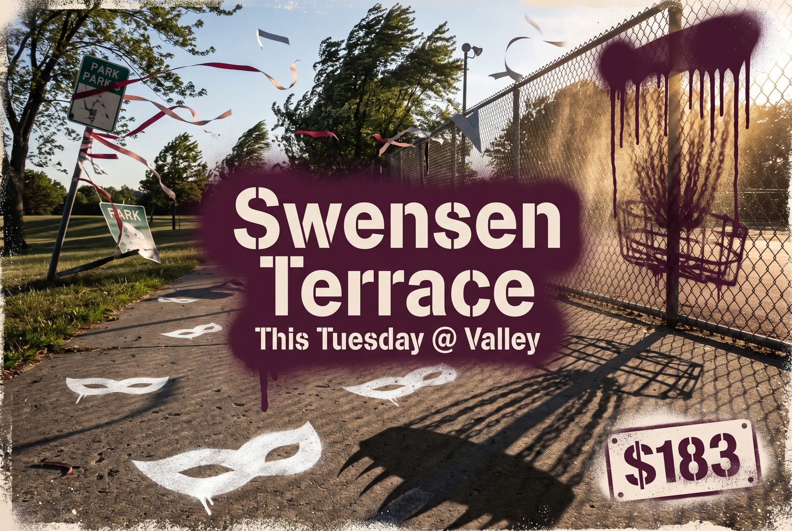Swensen Terrace event art