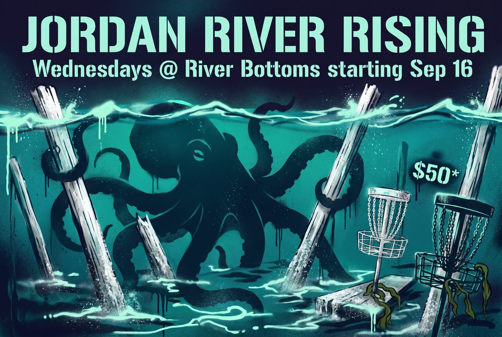 Jordan River Rising event art