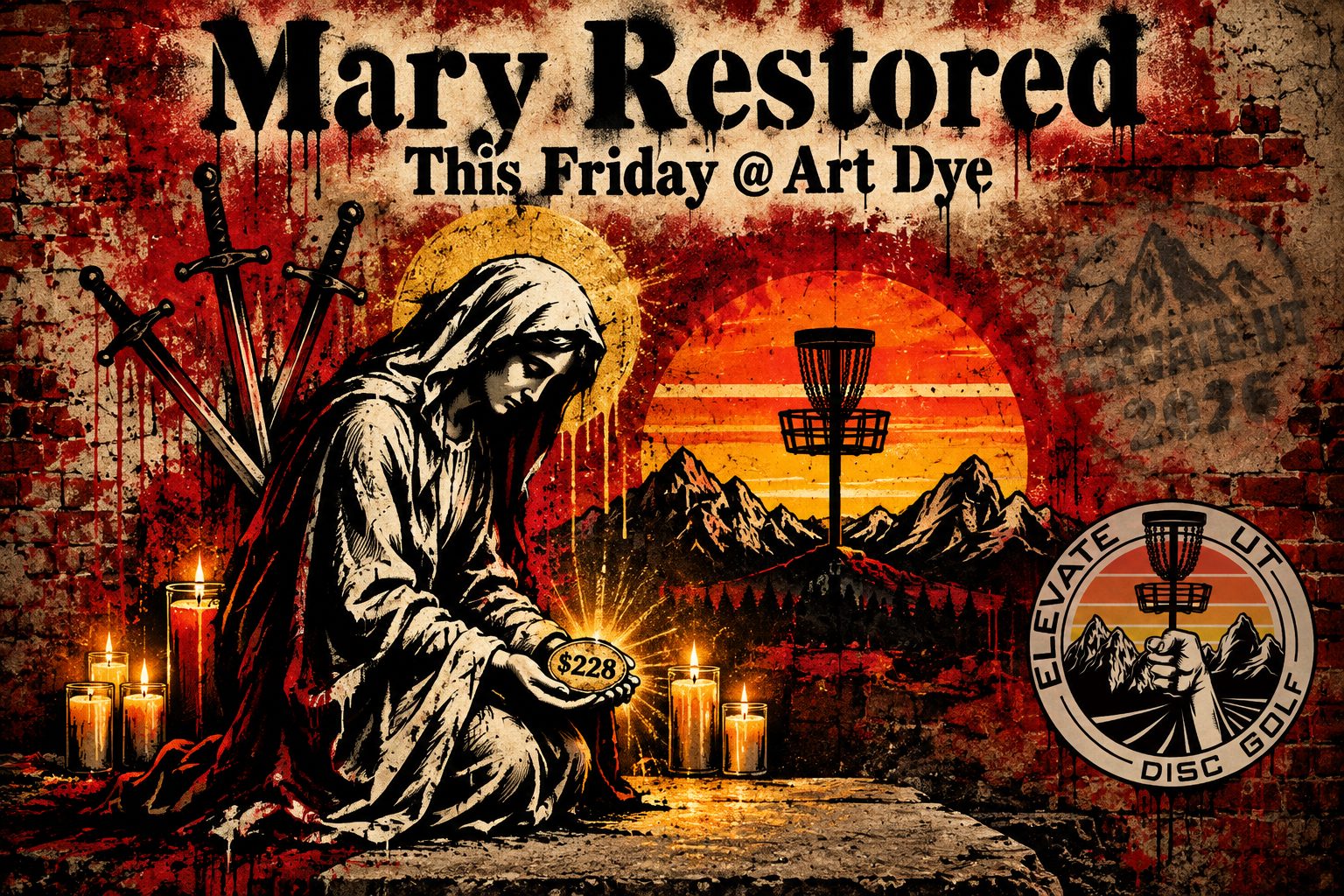 Mary Restored event art