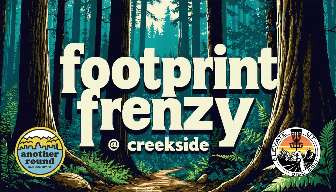 Footprint Frenzy event art