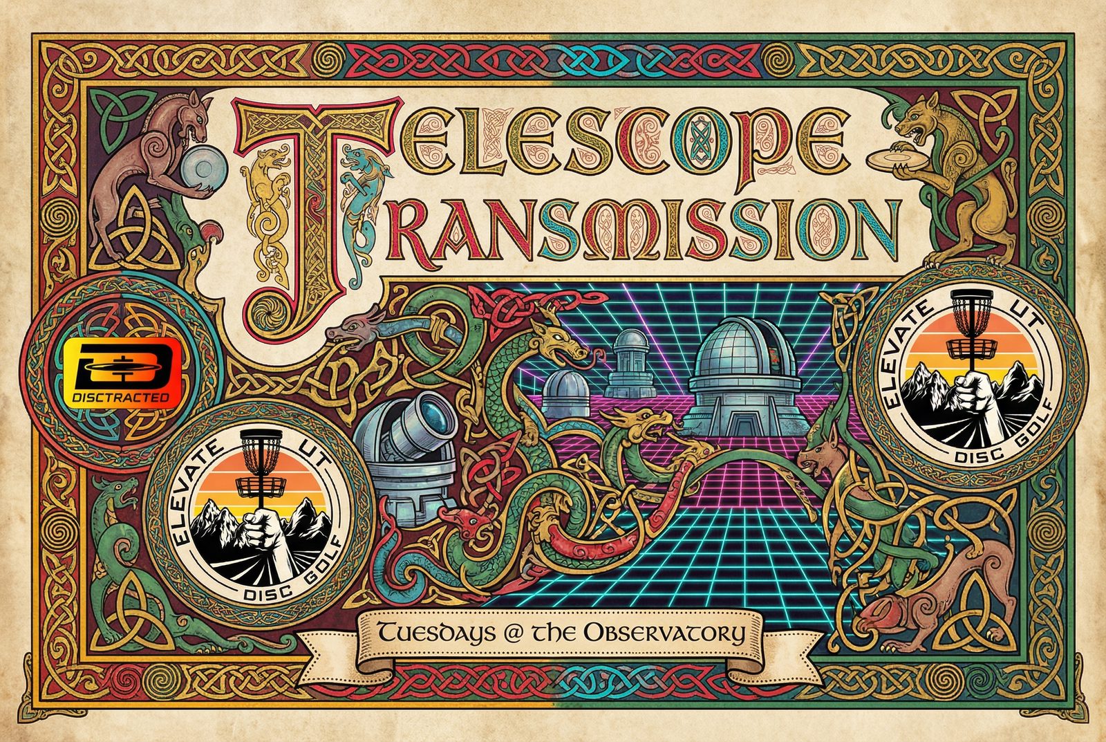 Telescope Transmission event art