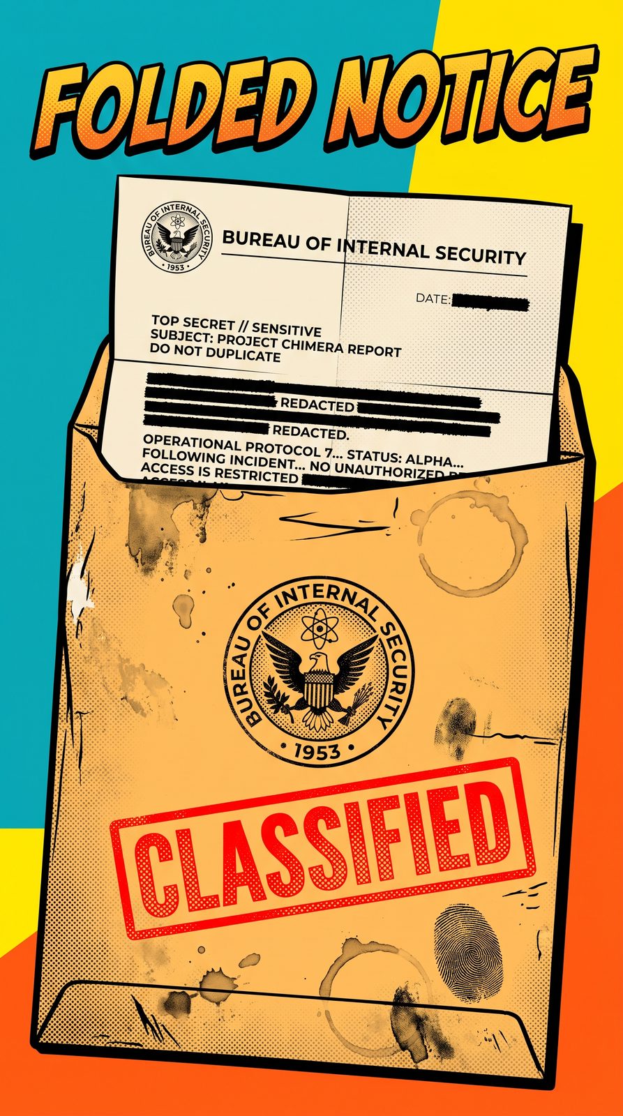 Folded Notice