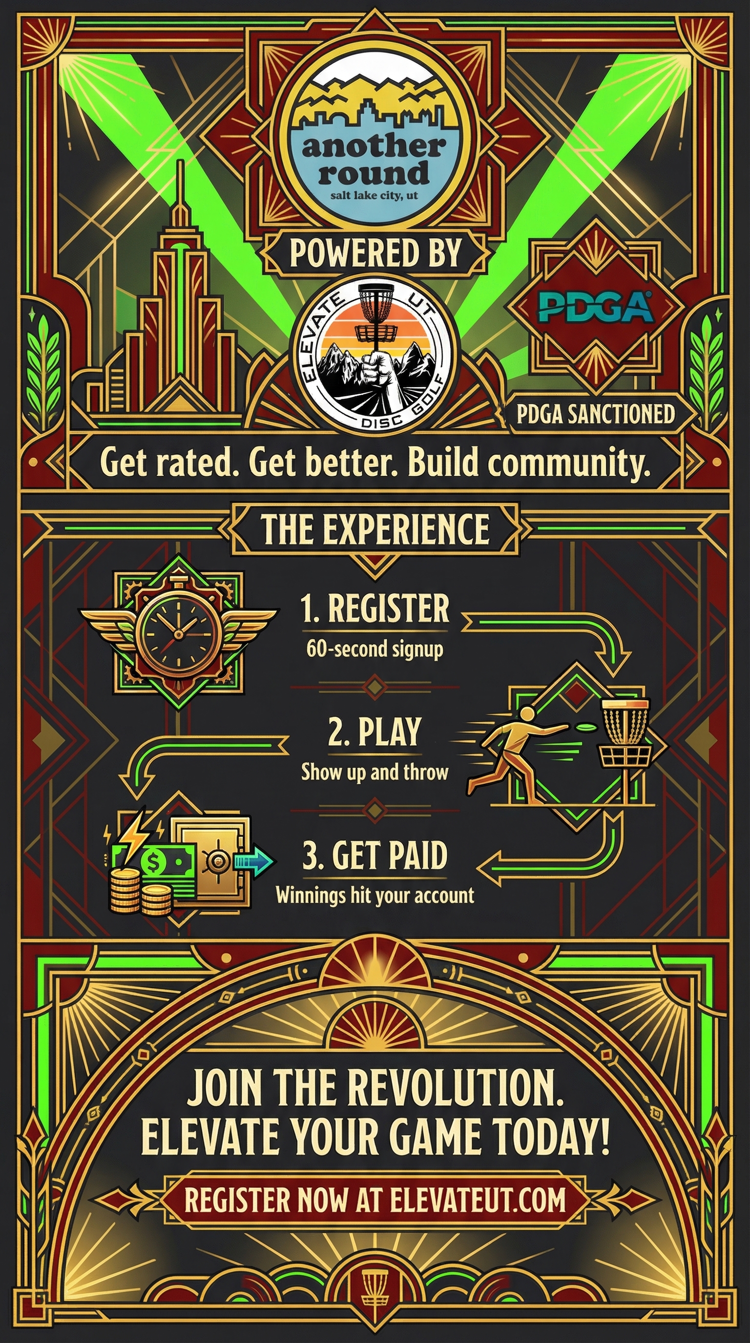 What is ElevateUT Disc Golf?