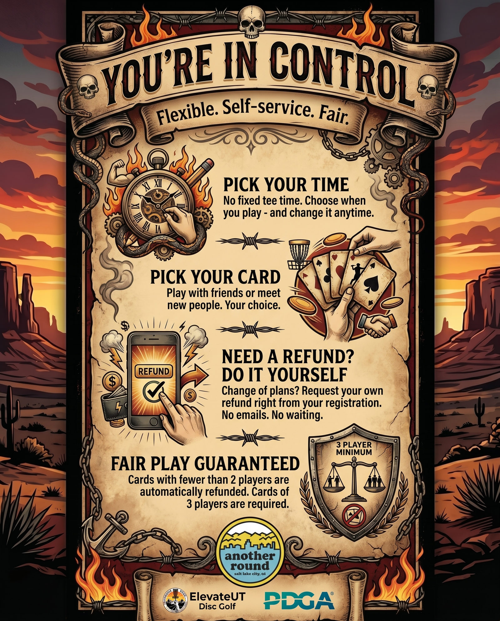 How registration works infographic