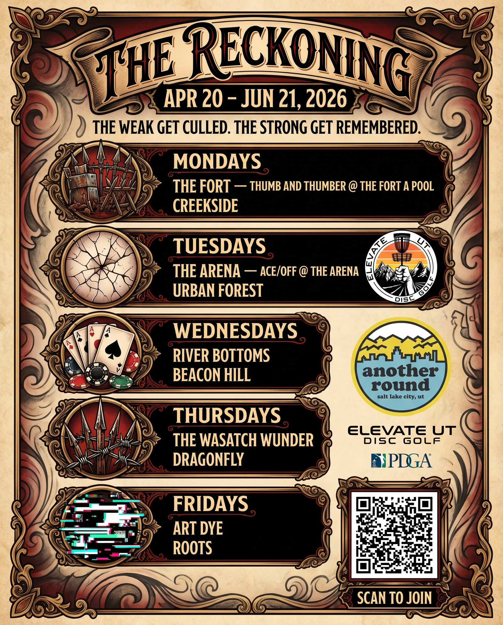 Series info infographic