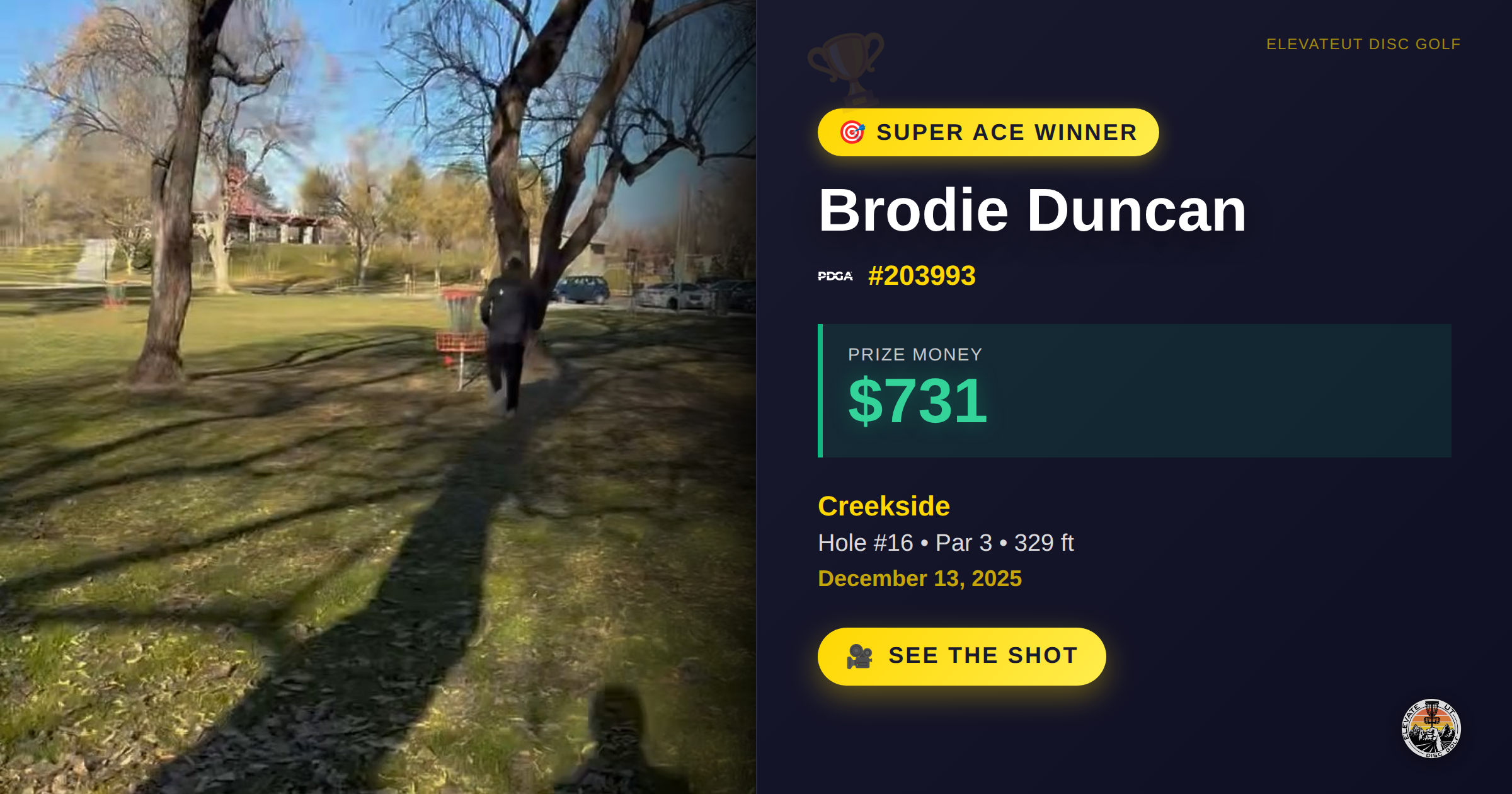 Brodie Duncan Super Ace